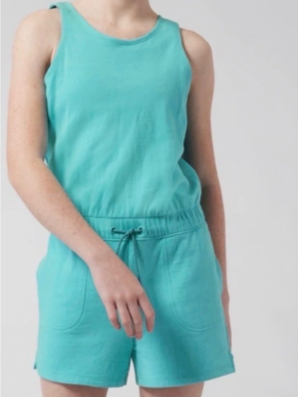 Athleta Girl Having A Great Time Romper Sz M (8-10)